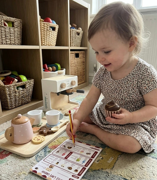 Cafe role play ideas for kids (UK): easy, zero-prep setup (ages 3–7)