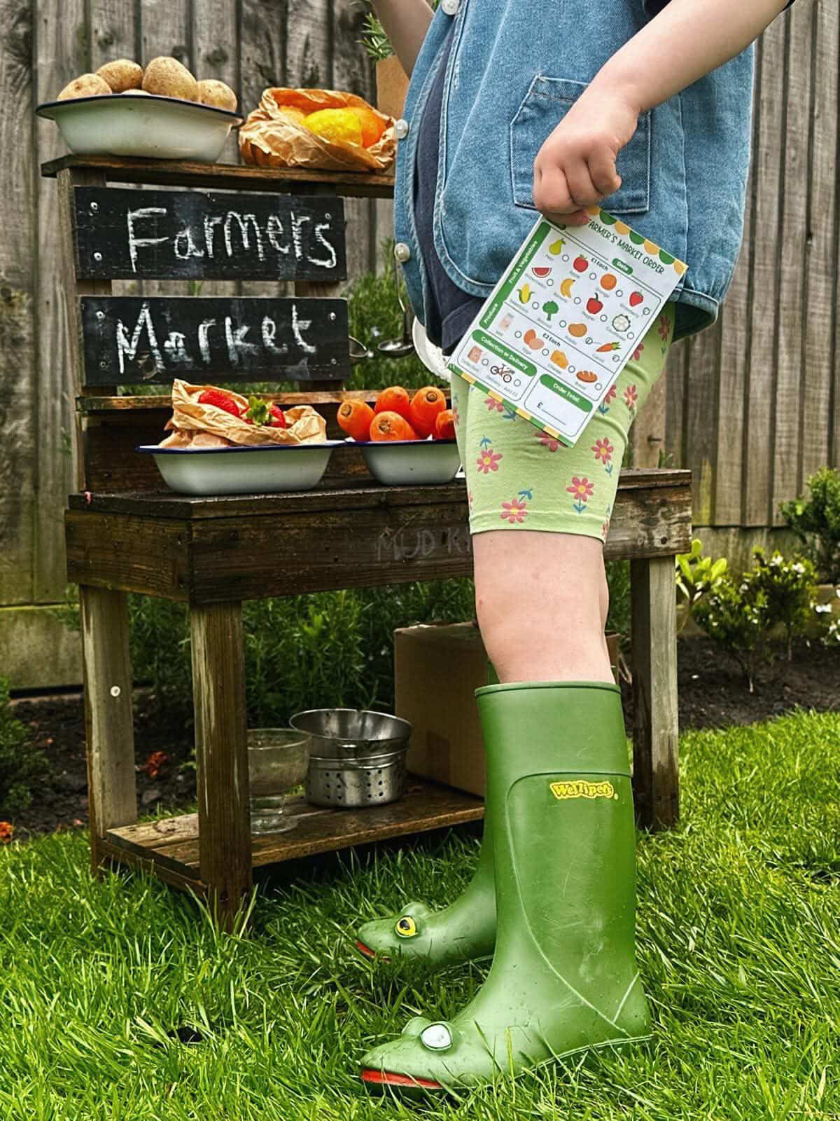 Little Farmers Market Play Pad