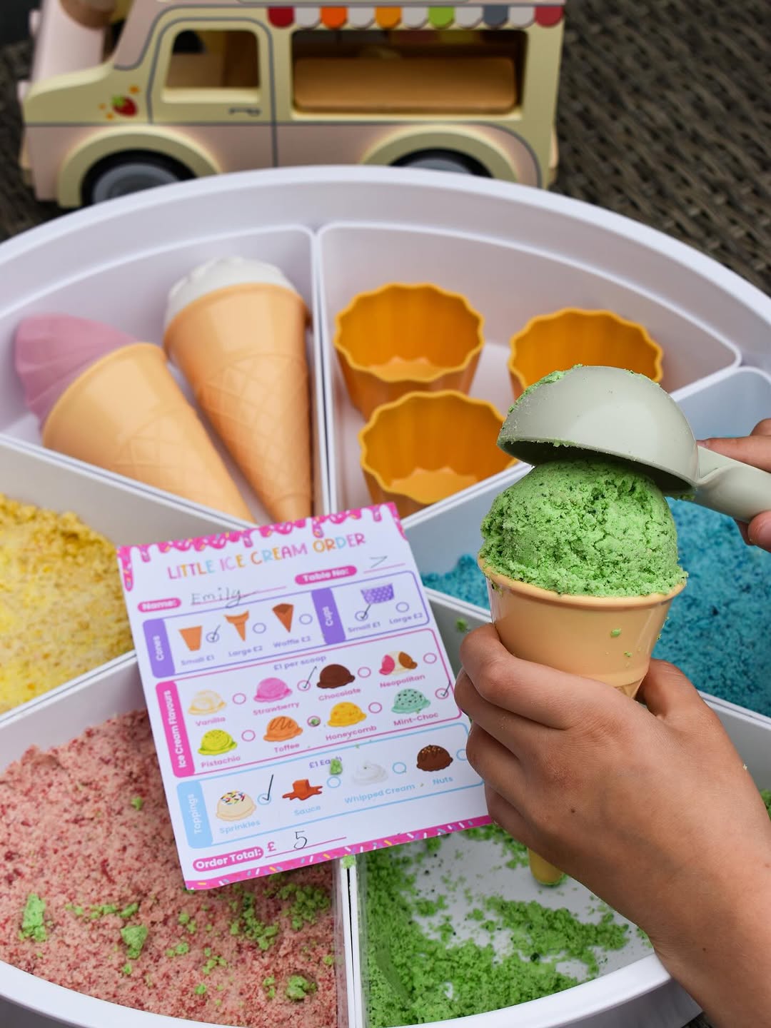 Little Ice Cream Role Play Pad
