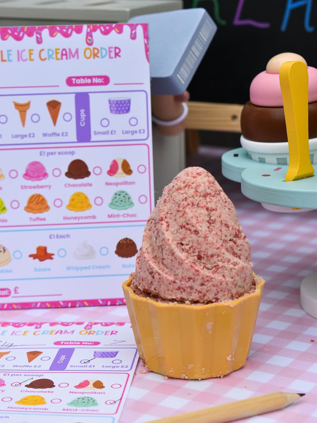 Little Ice Cream Role Play Pad