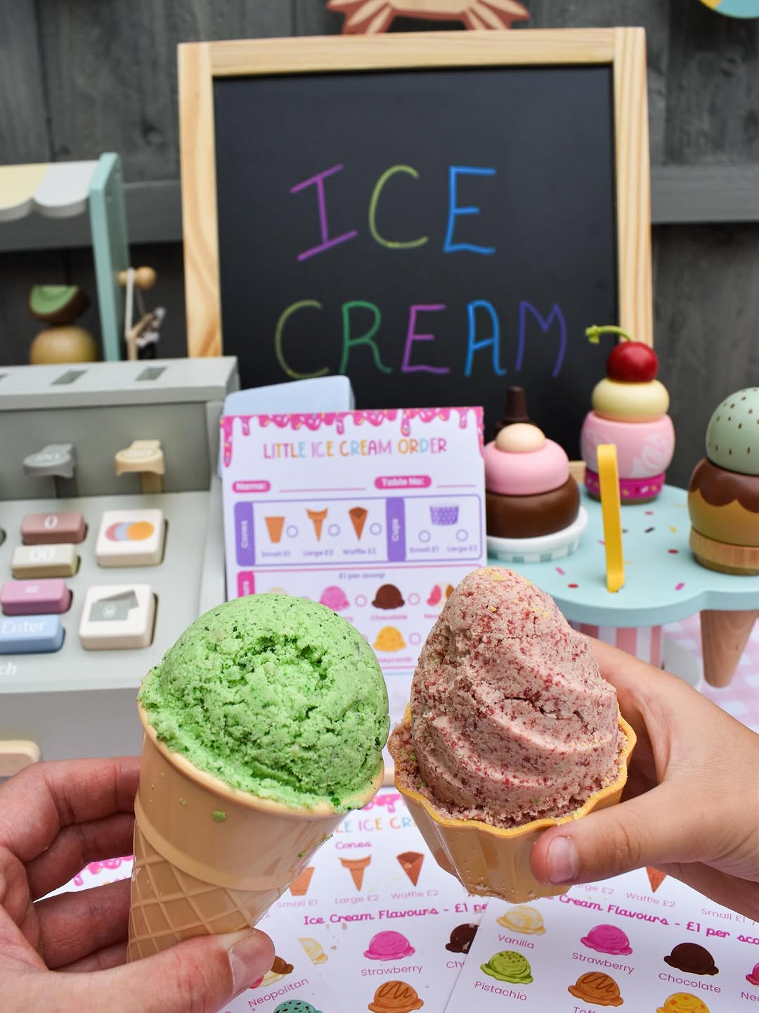 Little Ice Cream Role Play Pad
