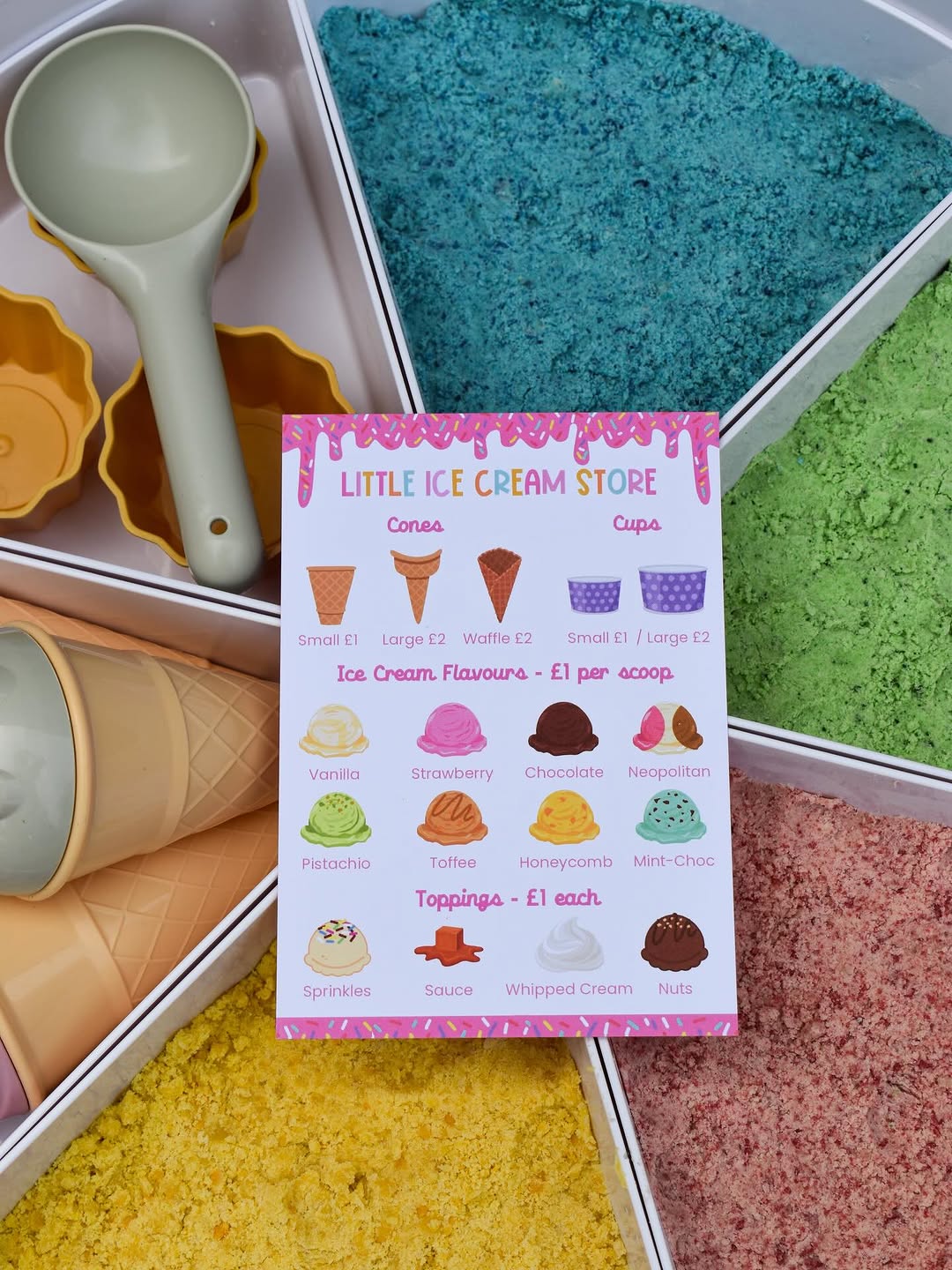 Little Ice Cream Role Play Pad