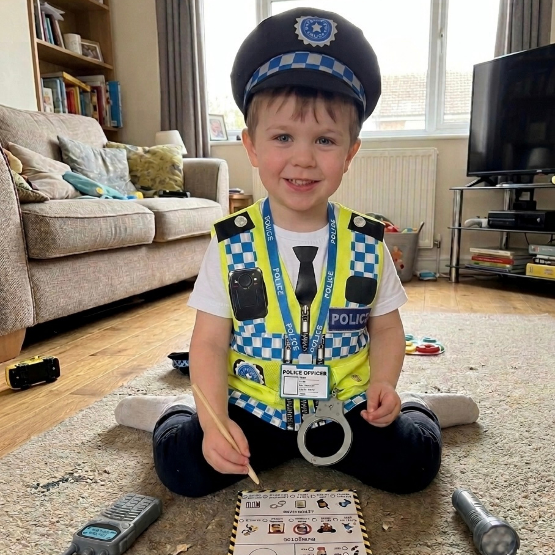 pretend police childrens role play