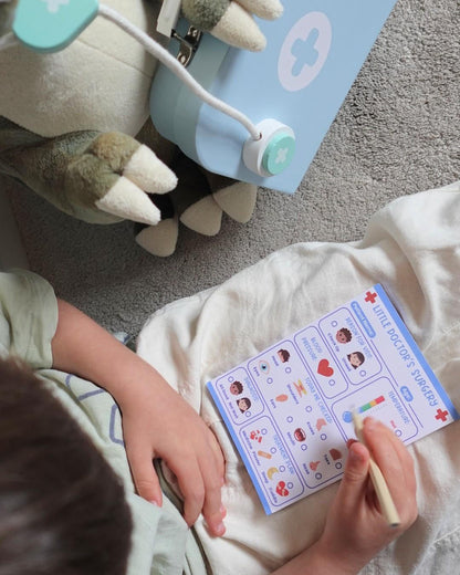 doctors pretend play pad