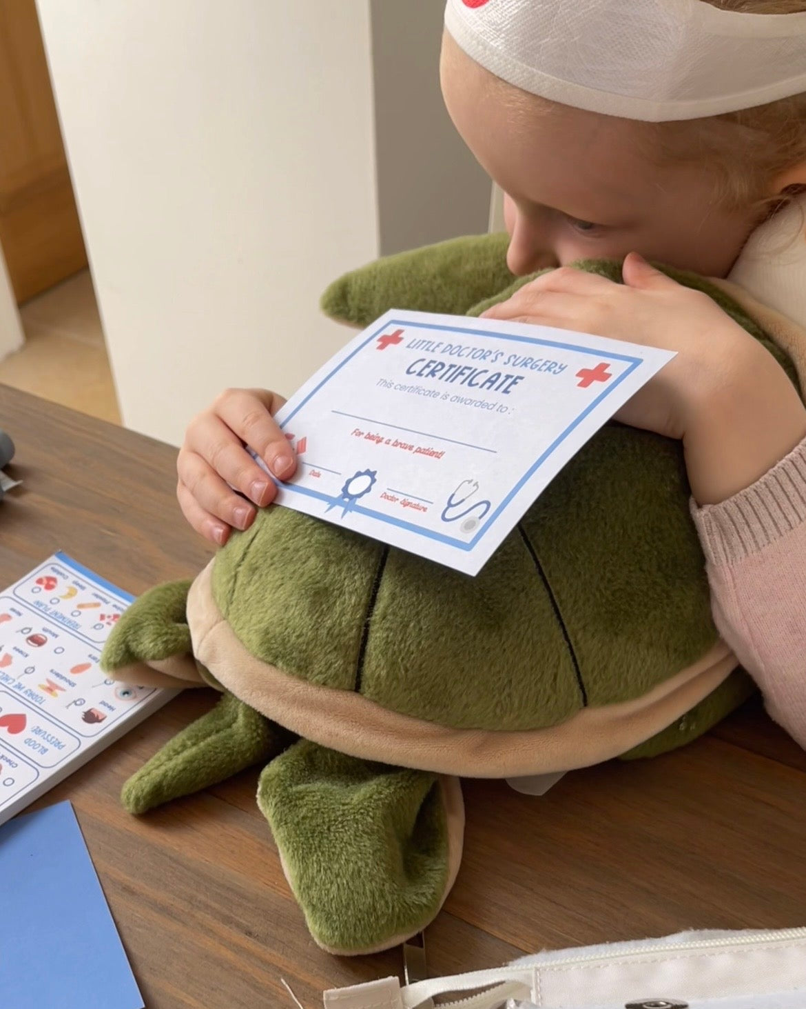 doctors play bravery certificate