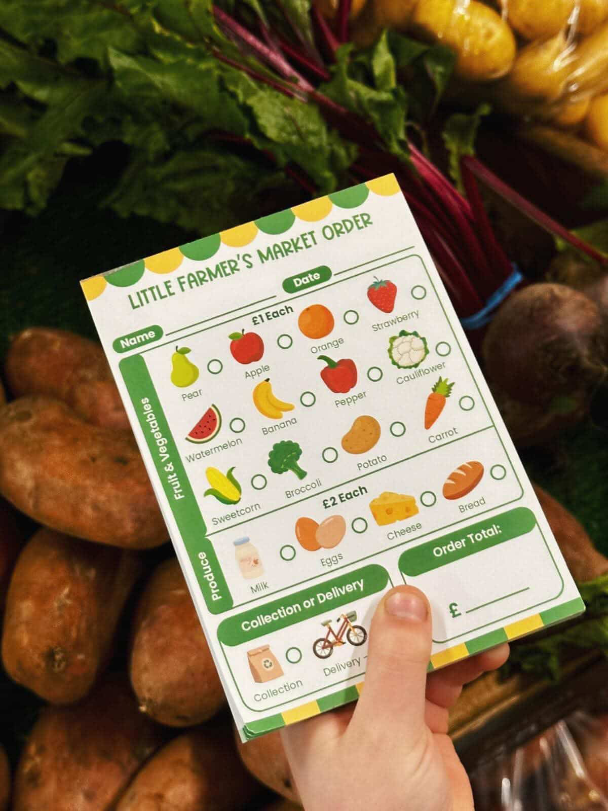Little Farmers Market Play Pad