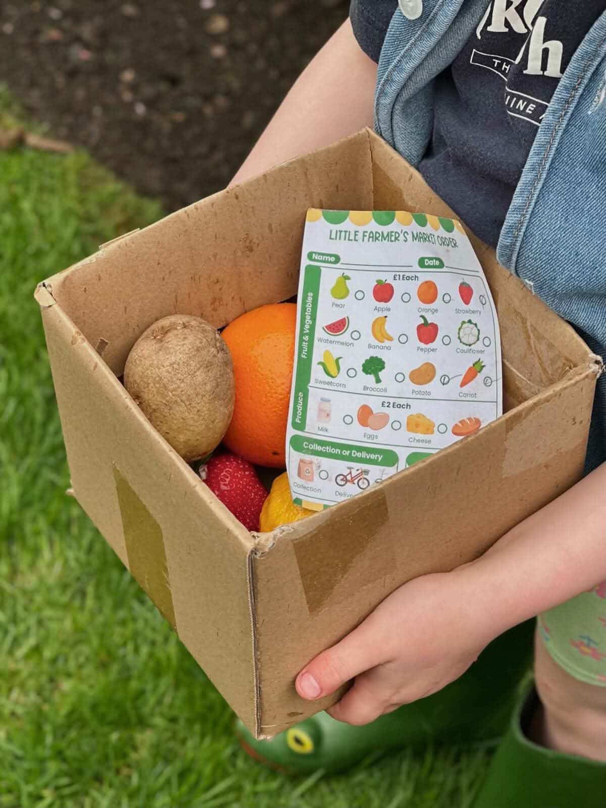 Little Farmers Market Play Pad