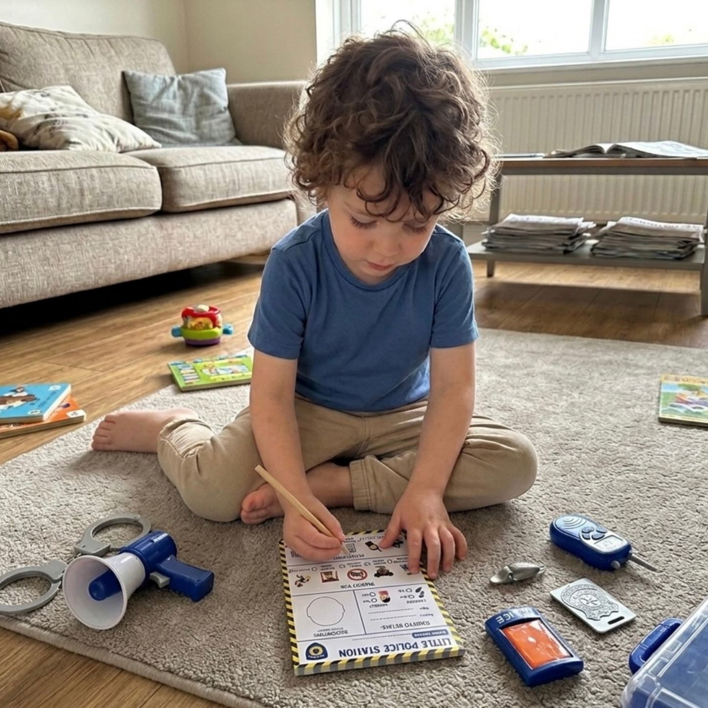 pretend play police officer