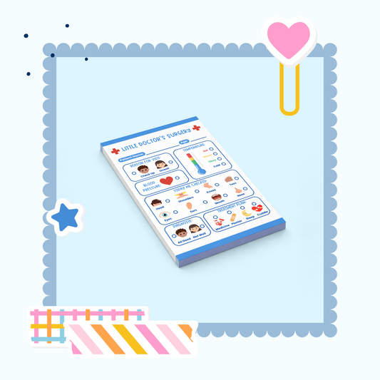 Little Doctor's Surgery role play notepad for kids — UK