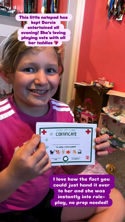 Little Vet Role Play Pad