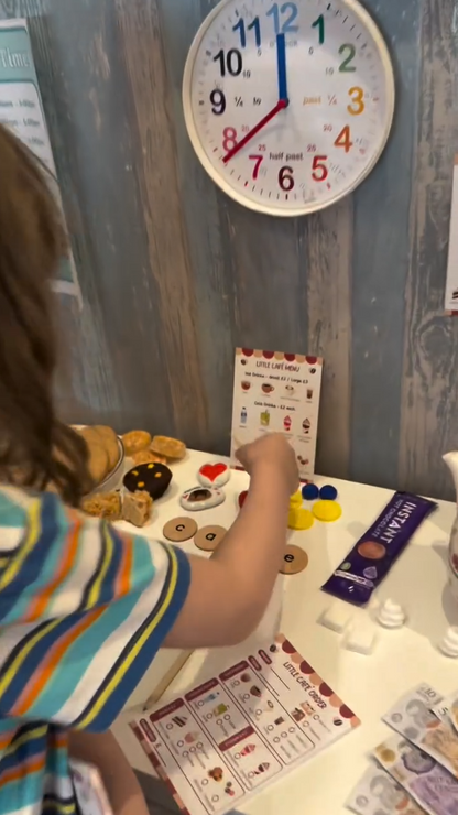 Little Café Pretend Play Pad