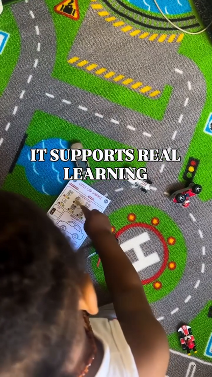 Little Car Garage Play Pad