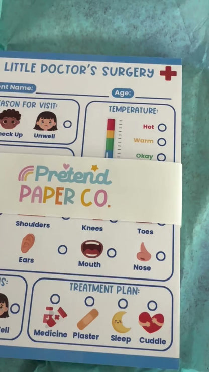 Little Doctor's Role Play Pad